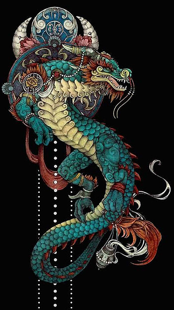 Dragon, Majestic beings, Legendary creatures, Fantasy realms HD phone wallpaper