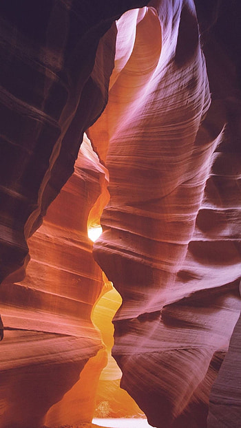 Antelope Canyon, Stunning sandstone formations, Natural beauty, Travelling HD phone wallpaper