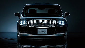 Front, black, Toyota Century, 2018 HD wallpaper