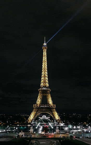 Eiffel Tower, Night city, Android , Exquisite beauty HD phone wallpaper