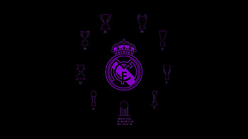 14 Champions Real, king, madrid, morado HD wallpaper