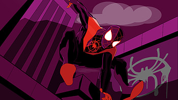 Miles Morales Spider Man , spiderman-into-the-spider-verse, spiderman, superheroes, artwork, artist, digital-art HD wallpaper