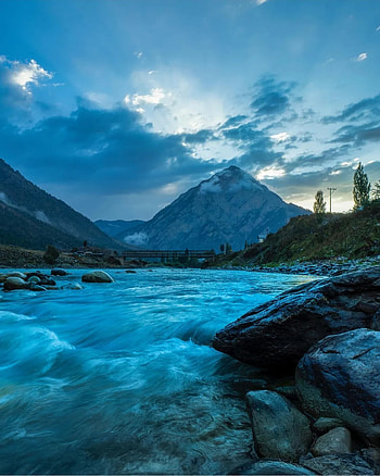 Gurez valley, cloud, sky HD phone wallpaper