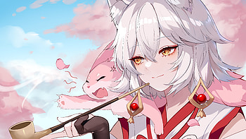 Yae Miko Guuji Ultra – Kitsune Spirit of Genshin Impact, Yae Miko Guuji (Genshin Impact), Kitsune Saiguu, video game, Genshin Impact HD wallpaper