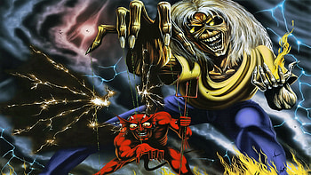 IRON MAIDEN heavy metal dark album cover eddie fs | | 120414 | UP HD wallpaper