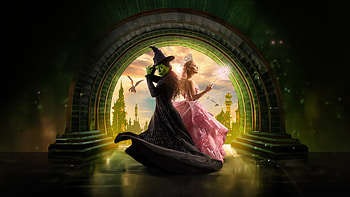 Wicked Movie 2024 Screen X Poster, wicked, 2024-movies, movies, ariana-grande, poster, glinda, elphaba HD wallpaper