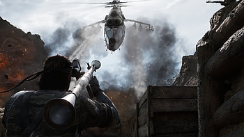 Metal Gear Solid Δ: Snake Eater - Rocket Launcher Action, video game, Metal Gear Solid Δ: Snake Eater, rocket launcher HD wallpaper