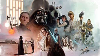 Chewie, Star Wars Darth Vader, Luke Skywalker HD wallpaper