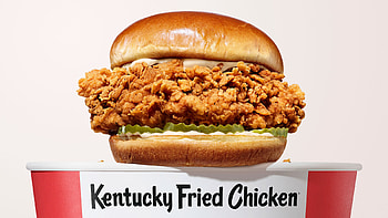 KFC, Chicken Sandwich Upgrade, Crispy Delight, Fast Food Improvement HD wallpaper