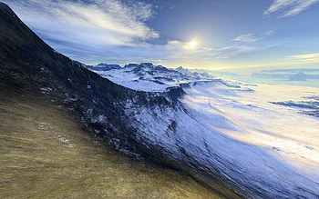 194, landscape, nature, seasons, snow HD wallpaper