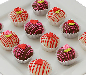 Sweets, sweet, valentine, chocolate, red, dessert, heart, food, candy HD wallpaper