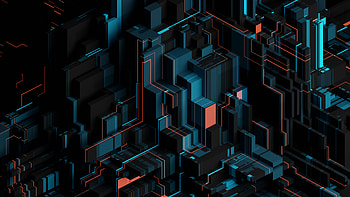 Ride And Blue Lines Abstract 10k, abstract, artist, artwork, digital-art HD wallpaper