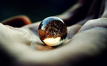 Glass, Material element, Hand glass, Detailed craftsmanship HD wallpaper