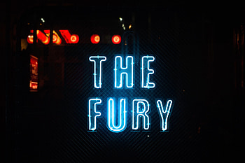 Words, Grid, Neon, Backlight, Illumination, Inscription, Rage HD wallpaper