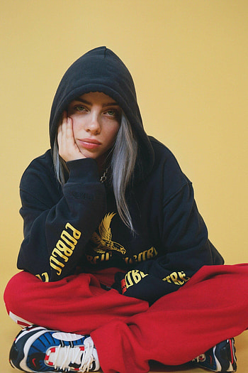 Billie Eilish, Pink , Celeb beauty, Billie HD phone wallpaper