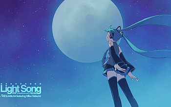 Hatsune Miku, awesome, uniform, stars, artistic, nice, digital, cg, hatsune, aqua eyes, sexy, outfit, white, art, twintail, hot, girl, singer, aqua, anime girl, anime, pretty, virtual, stockings, black, song, cute, vocaloid, beauty, miku, music, moon, vocaloids, thighhighs, program, skirt, beautiful, diva, tie, gray, aqua hair, cool, clouds, space, sky, idol HD wallpaper