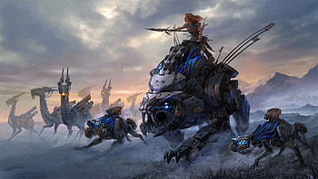 Horizon Zero Dawn Art, horizon-zero-dawn, games, pc-games, xbox-games, ps-games, 2019-games, deviantart HD wallpaper