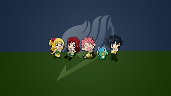Natsu Dragneel, Erza Scarlet, Lucy Heartfilia, Gray Fullbuster HD wallpaper