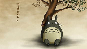Totoro, 1920x1080, anime, , tree HD wallpaper