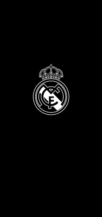 Real Madrid . Real madrid , Madrid , Real madrid logo, Real Madrid Black HD phone wallpaper