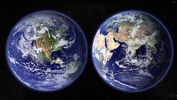 Earth sides, Globe HD wallpaper