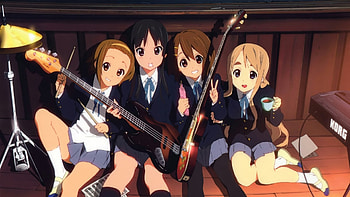 K-On! Anime, TV series, Movie database, K-On! franchise HD wallpaper