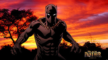 Black Panther Marvel Â· Black Panther by Xionice on DeviantArt HD wallpaper