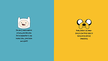 Adventure Time , Adventure Time quotes, New adventure quote, Finn and Jake HD wallpaper