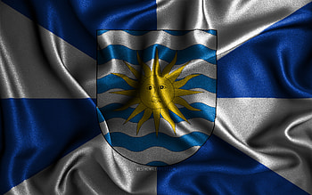 Balneario Camboriu flag, , silk wavy flags, brazilian cities, Day of Balneario Camboriu, Flag of Balneario Camboriu, fabric flags, 3D art, Balneario Camboriu, cities of Brazil, Balneario Camboriu 3D flag HD wallpaper