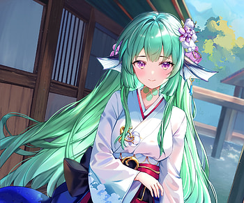 Finana Ryugu, Nijisanji, Finana Ryugu, Anime, Virtual Youtuber HD wallpaper