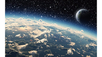 Space clipart HD wallpaper