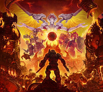 Doom Eternal 2019, doom-eternal, 2019-games, games, doom HD wallpaper