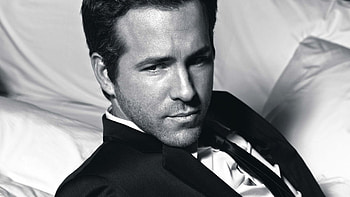 Ryan Reynolds, Celebs, Monochrome HD wallpaper