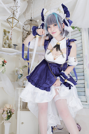 cheshire, Lane, Azur, Cosplay HD phone wallpaper