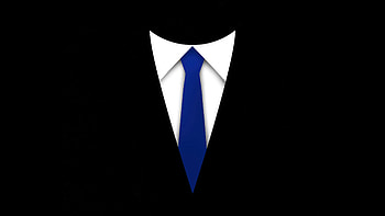 Tie And Suit, oled, dark, black, artist, artwork, digital-art HD wallpaper