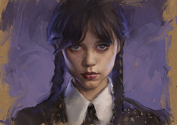 Wednesday Addams - Jenna Ortega, Wednesday Addams, TV Show, wednesday HD wallpaper