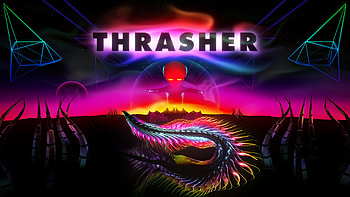 Thrasher (2024) Key Art Poster, video game, Thrasher (2024) HD wallpaper