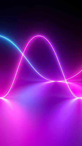 Abstract neon, , Vibrant colors, Striking composition HD phone wallpaper