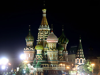 Cities, Night, Architecture, Moskow HD wallpaper