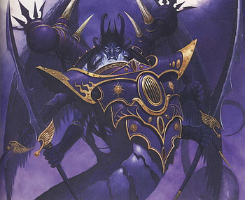 Fulgrim Demon prince of Chaos, chaos, fulgrim, prince, demon HD wallpaper