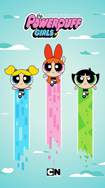 The Powerpuff Girls, Cartoon, Aesthetic HD phone wallpaper