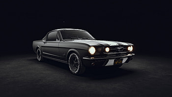 Ford Mustang Fastback, ford-mustang, classic-cars, cars, behance HD wallpaper