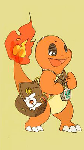 Charmander Pokemon Go whatsapp 6 plus HD phone wallpaper