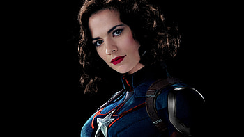 Peggy Carter, Hayley Atwell, Captain America, marvel comics, celebrity HD wallpaper