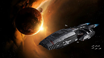 Battlestar Galactica, Blood & Chrome HD wallpaper