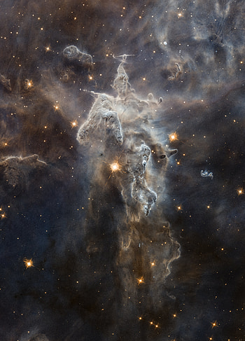 Universe, Stars, Nebula, Glow HD phone wallpaper