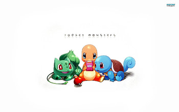 Pokemon Charmander Squirtle Bulbasaur ... HD wallpaper