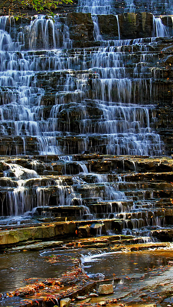 Albion Falls — Canadian Cascade, Canada, waterfall, nature HD phone wallpaper