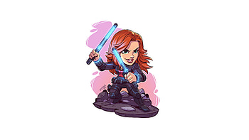 Black Widow Minimal Art , black-widow, superheroes, artist, artwork, digital-art HD wallpaper