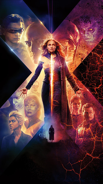 Dark Phoenix (2022) movie HD phone wallpaper